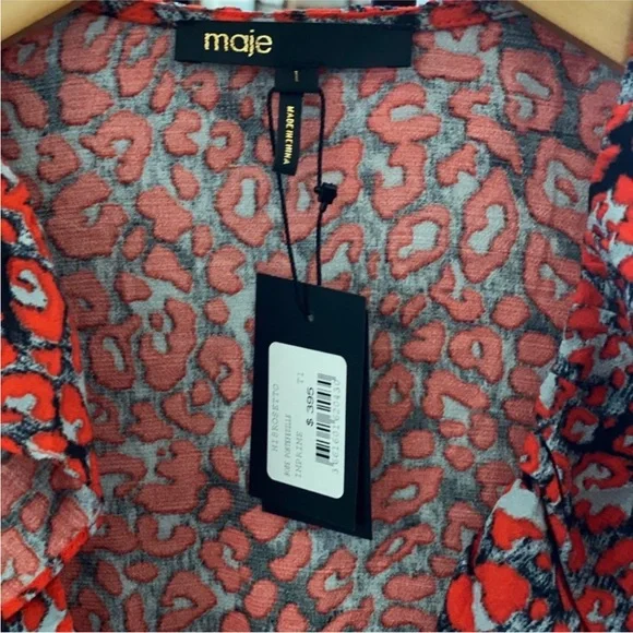 Fall Leopard Wrap Dress - Picture 12 of 12